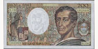 200 francs 1992