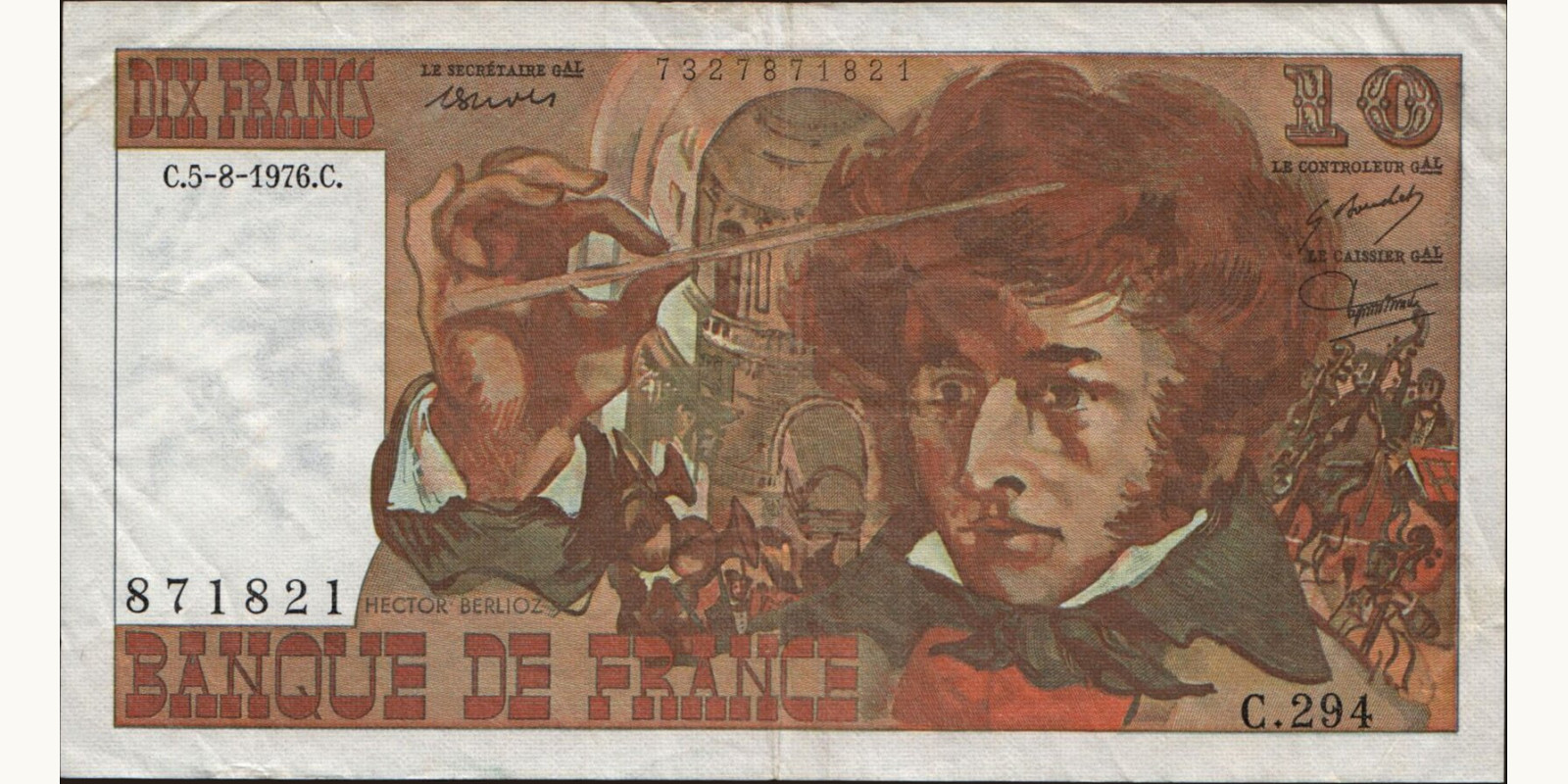 10 franc 1976