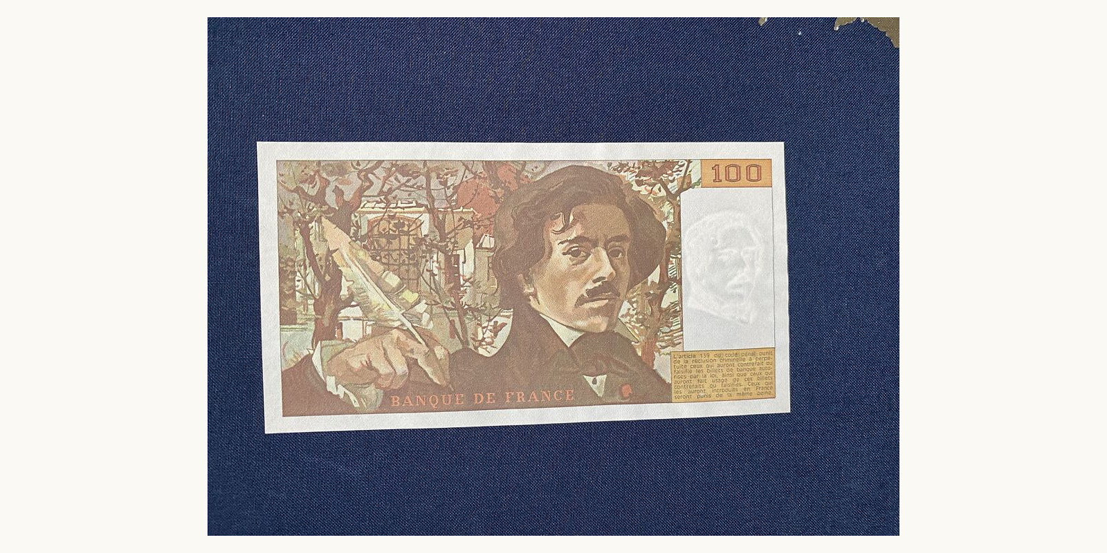 10 franc France 1985 — Back side