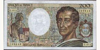 200 francs 1982