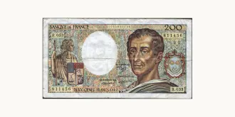 200 francs 1987