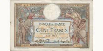 100 francs 1923