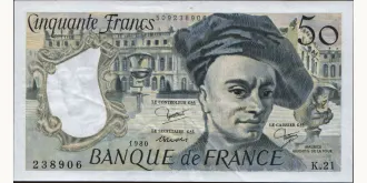 50 francs 1980