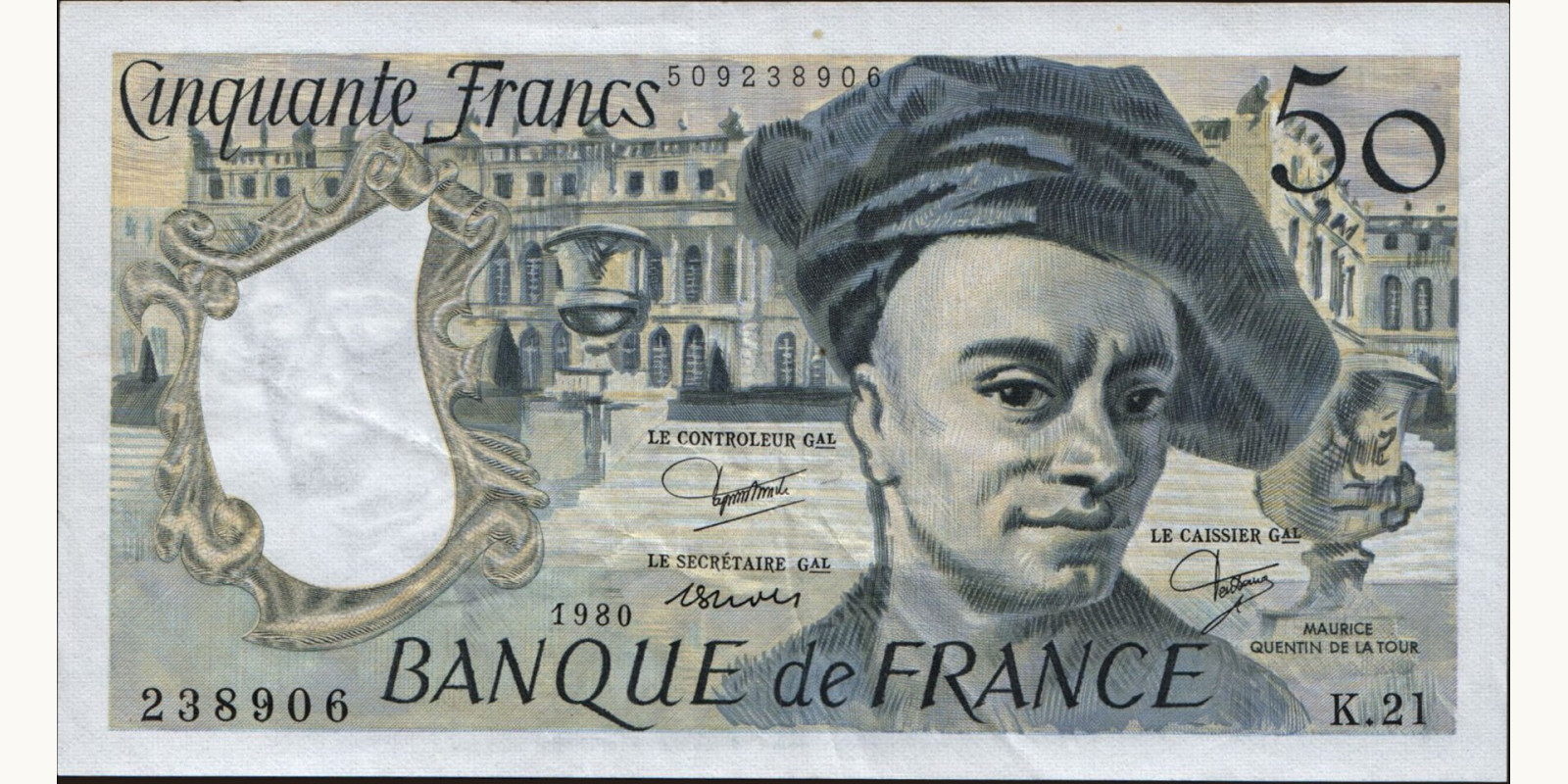 50 franc 1980