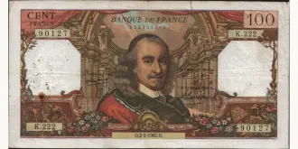100 francs 1967