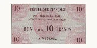 10 francs 1945