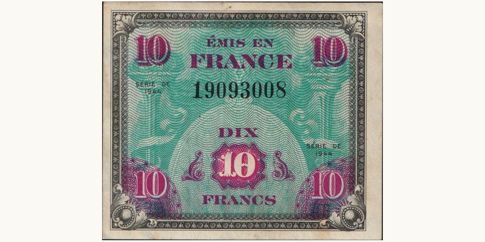10 franc 1944
