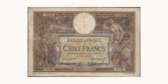 100 francs 1918