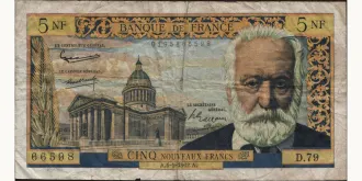 5 nouveaux francs 1962