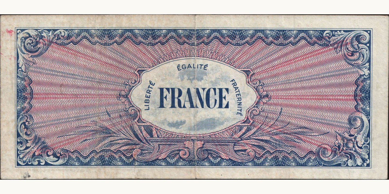 50 franc Франция 1944 — Оборотная сторона