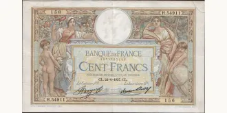 100 francs 1937