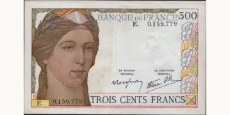 300 francs 1938