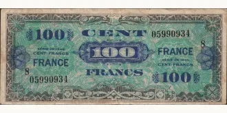 100 francs 1944