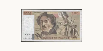 100 francs 1989