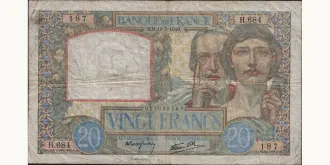 20 francs 1940