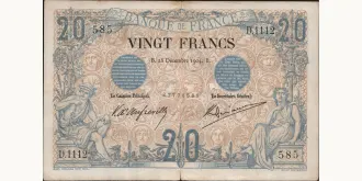 20 francs 1904