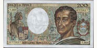 200 francs 1981