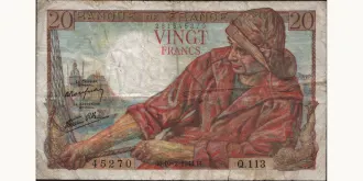 20 francs 1944