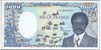1000 franc 1990