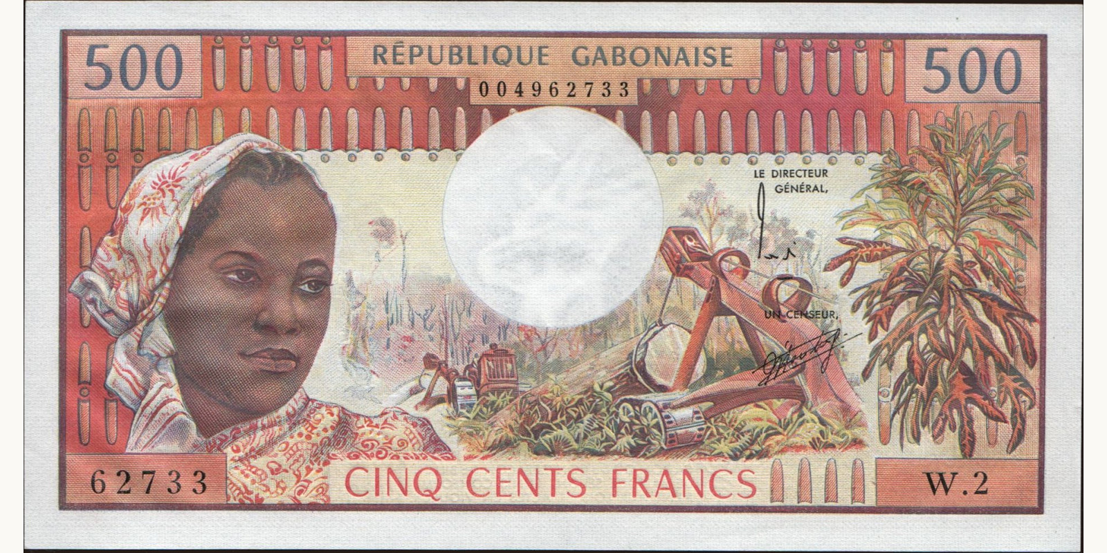 500 franc 1974