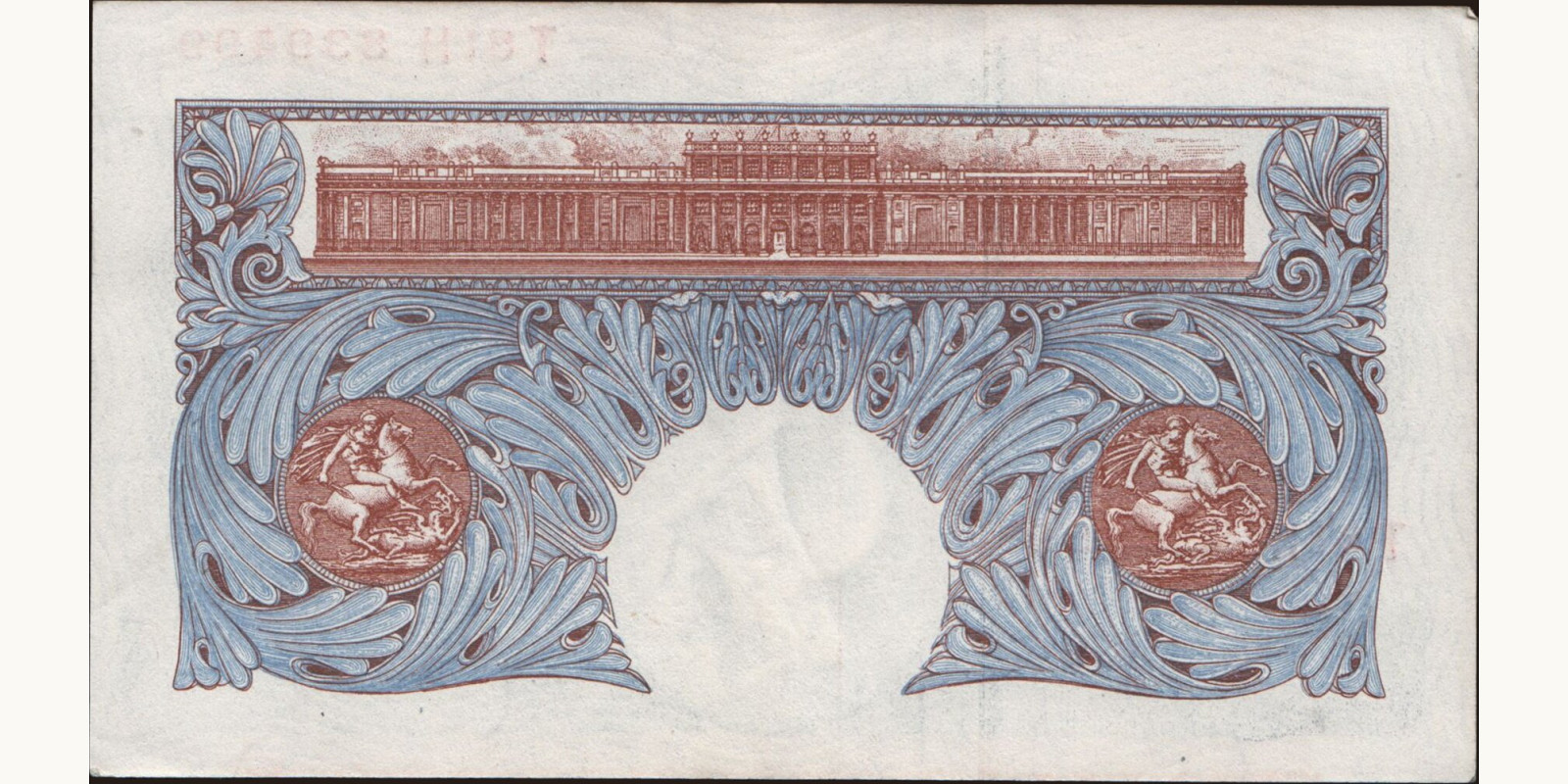 1 pounds United Kingdom 1940 — Back side