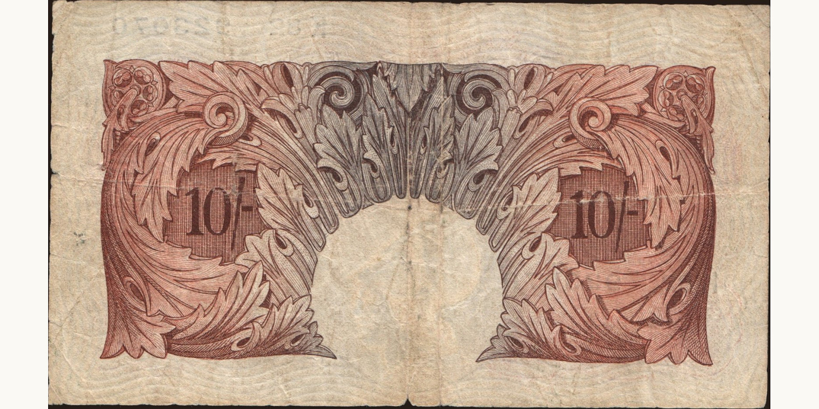 10 shilling United Kingdom 1929 — Back side