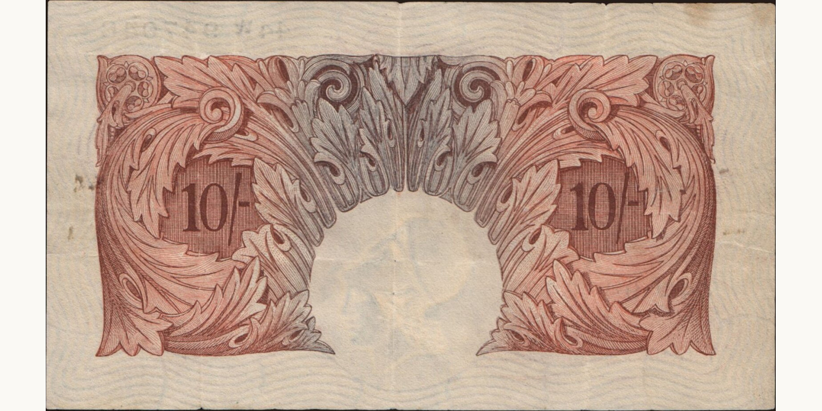 10 shilling United Kingdom 1934 — Back side