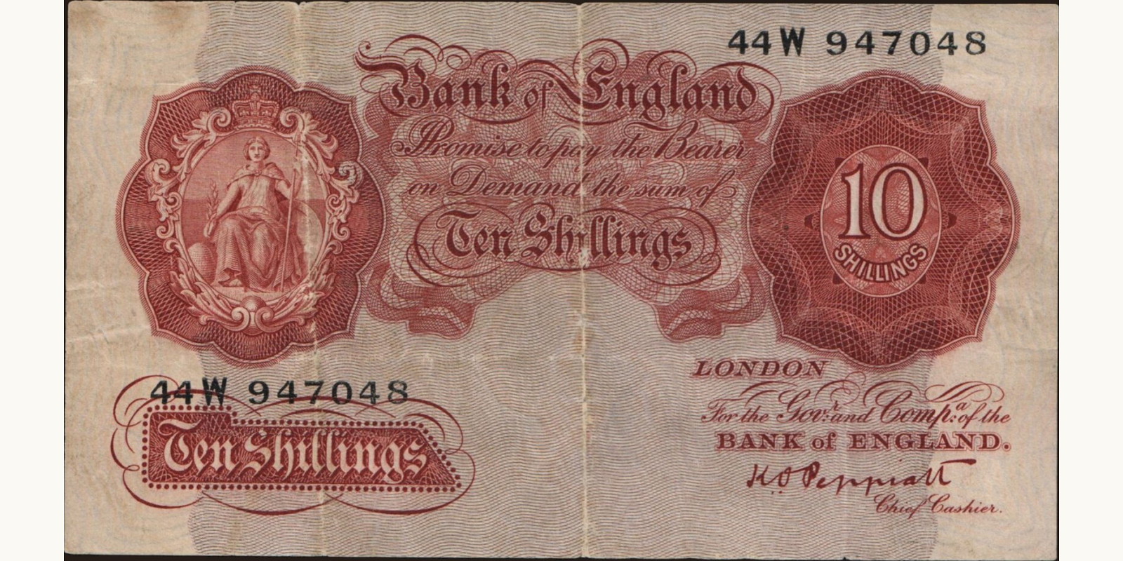 10 shilling 1934
