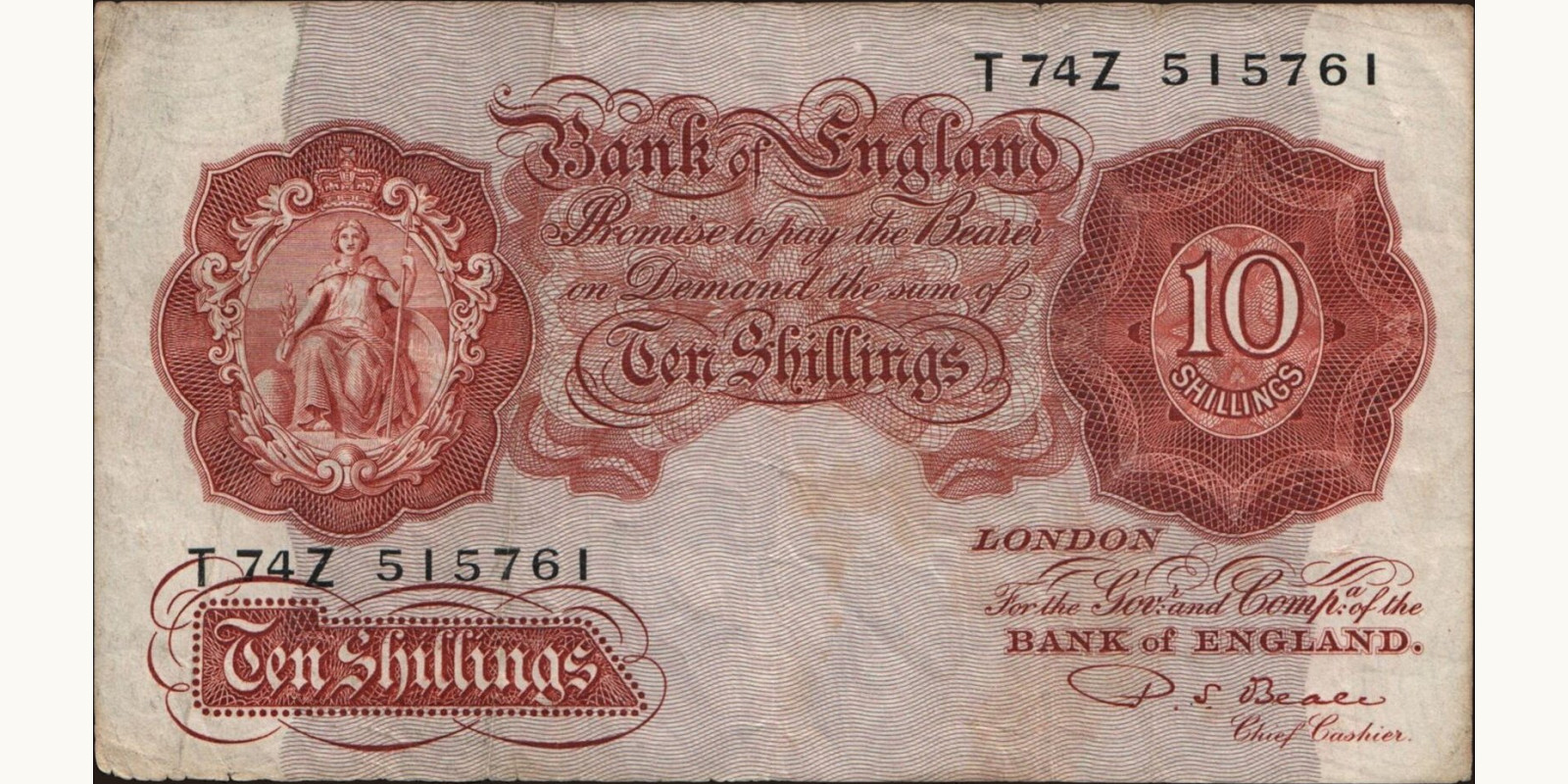 10 shilling 1949