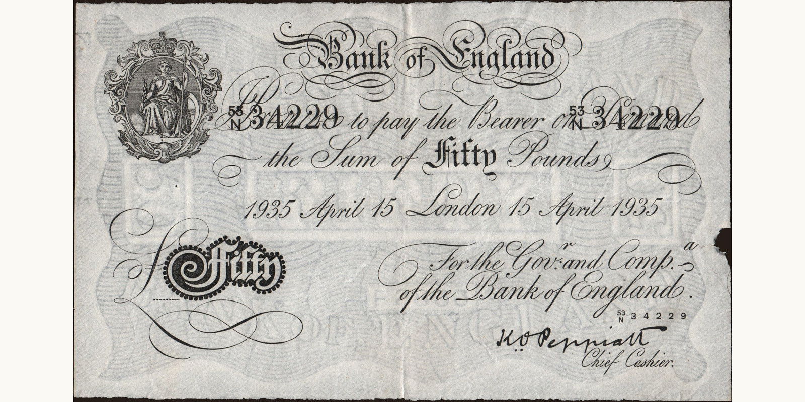5 pounds 1935