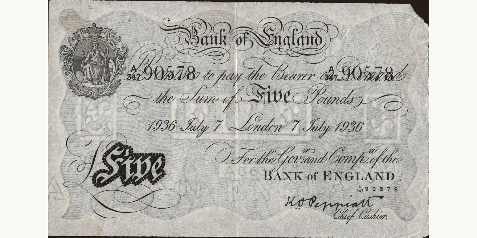 5 pounds 1936