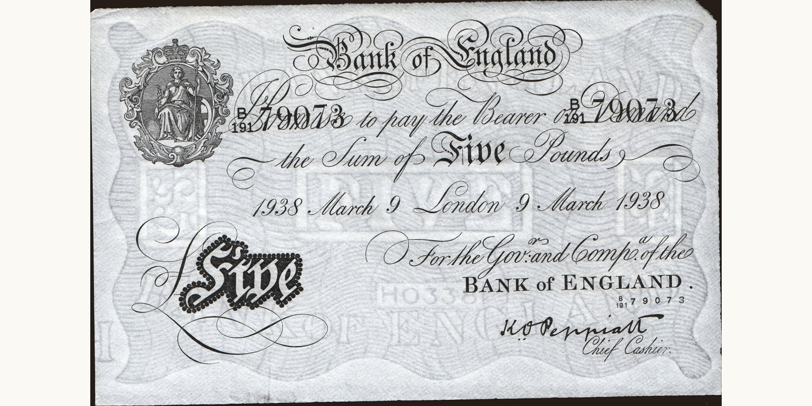 5 pounds 1938