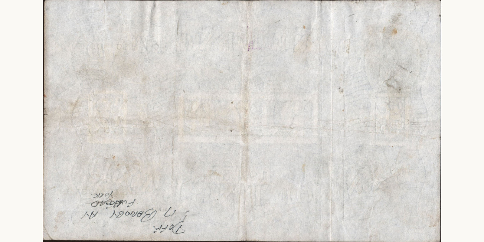 5 pounds Великобритания 1945 — Оборотная сторона