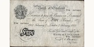 5 pounds 1951
