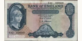 5 pounds 1957