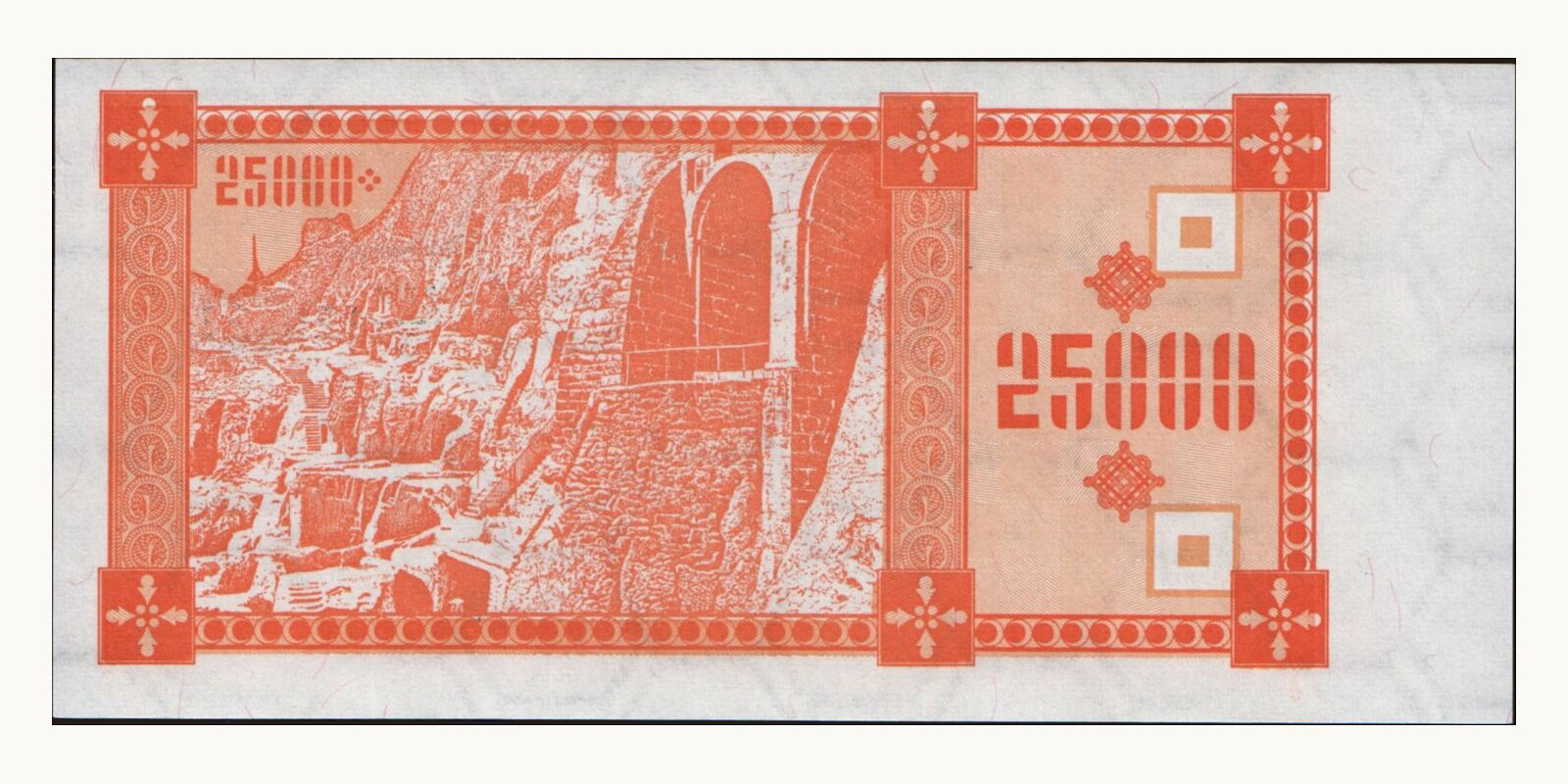 25000 laris Georgia 1993 — Back side
