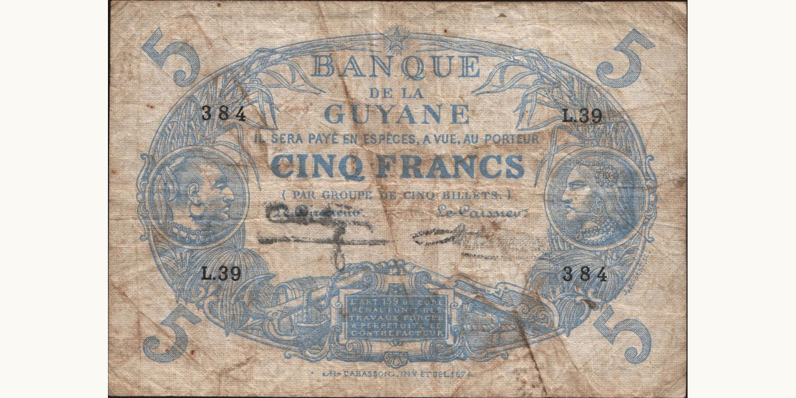 5 francs 1946