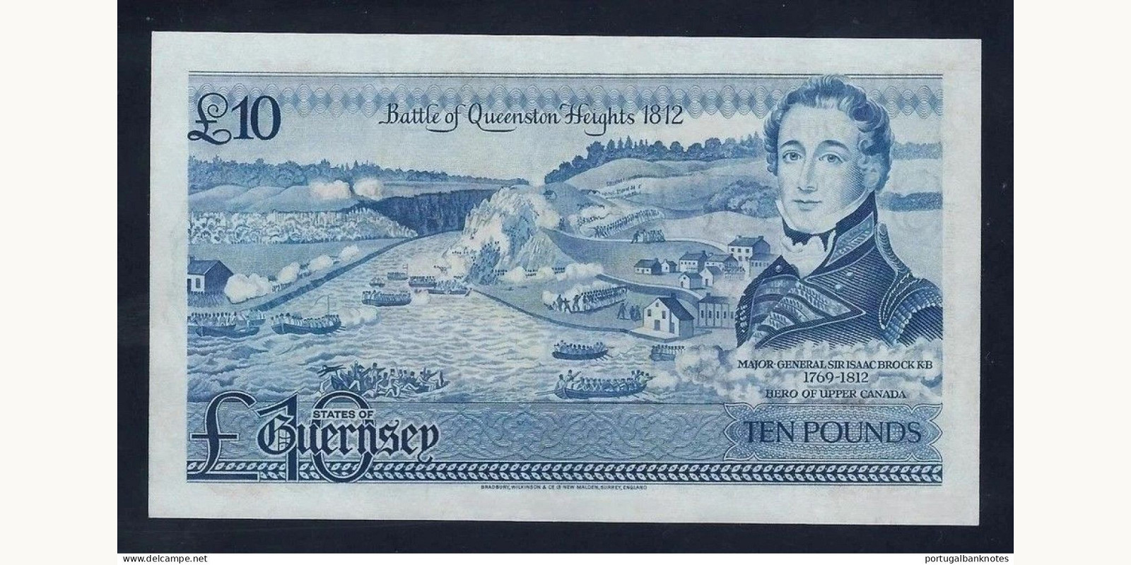 10 pounds Гернси 1975 — Оборотная сторона