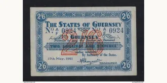 2/6 shilling 1941