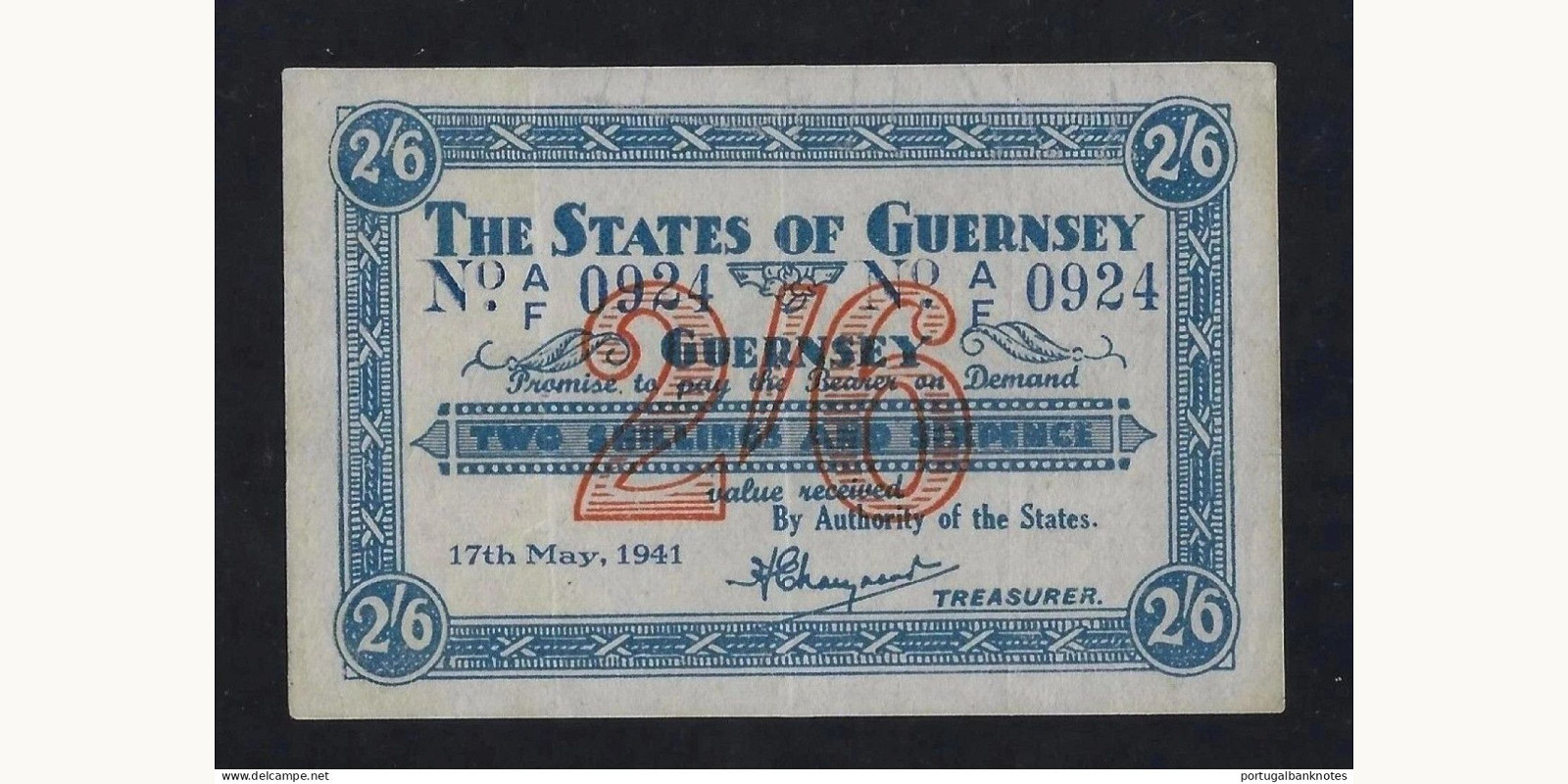 2/6 shilling 1941