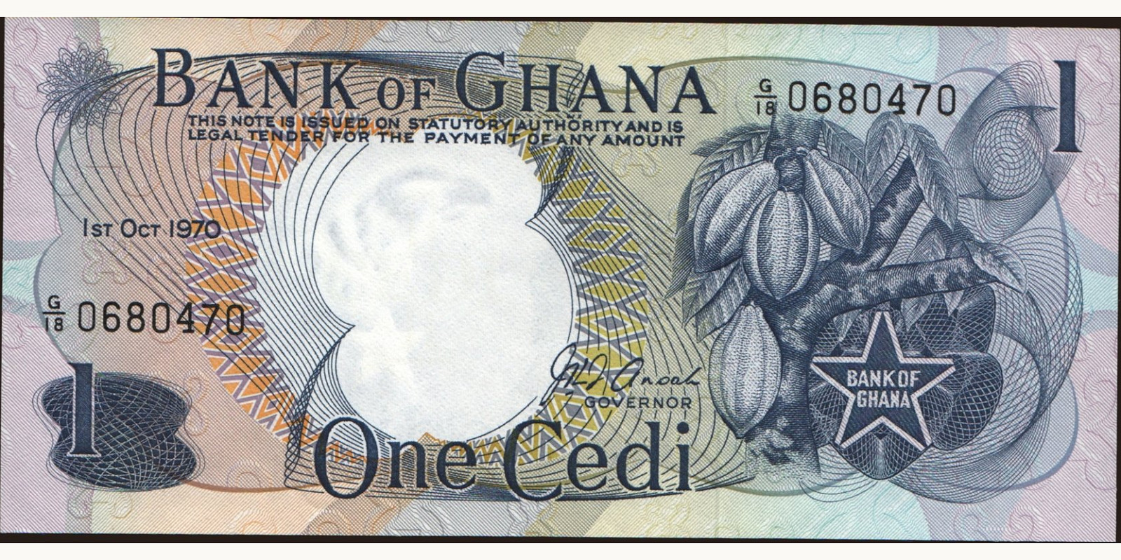 1 cedi 1970