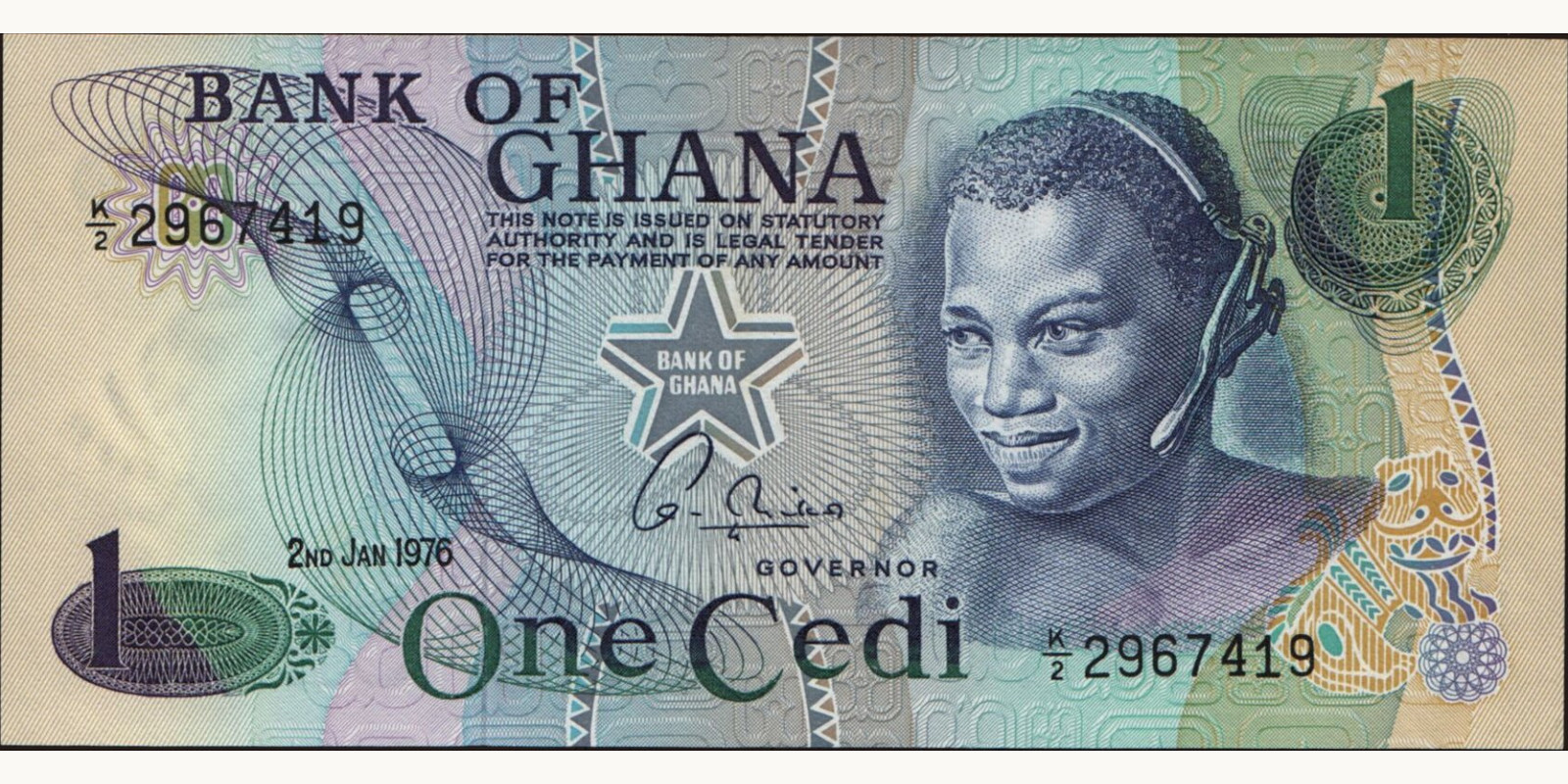 1 cedi 1976
