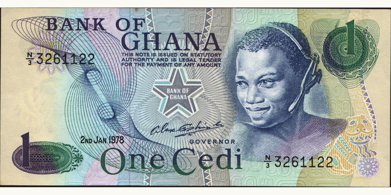1 cedi 1978