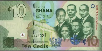 10 cedis 2007