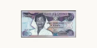 100 cedis 1986