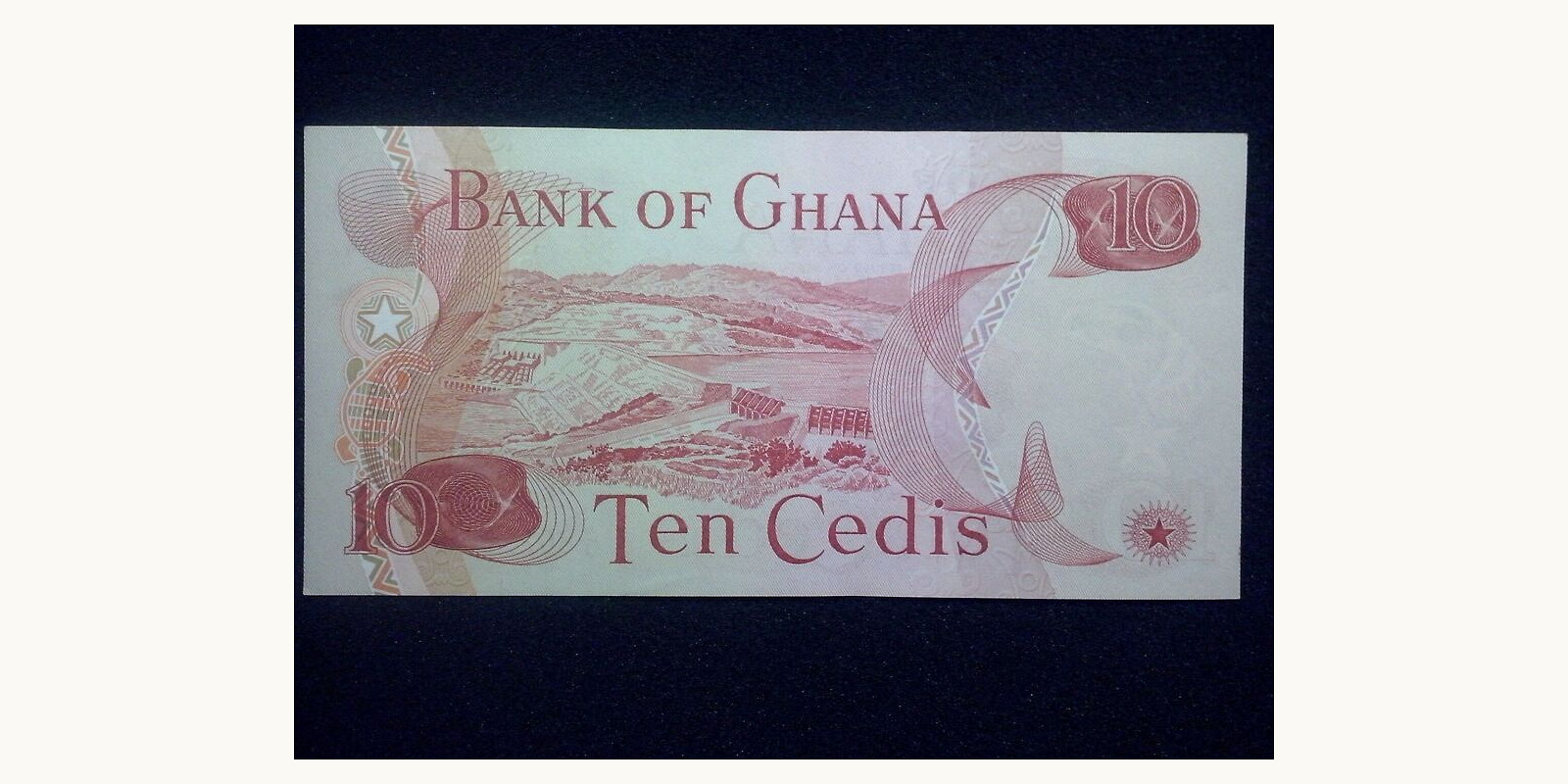 10 cedis Гана 1978 — Оборотная сторона