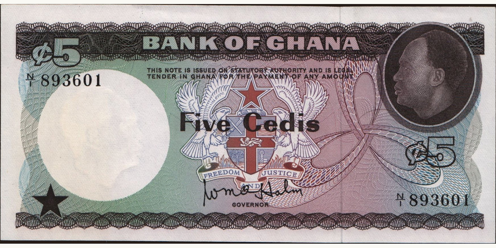 5 cedis 1965