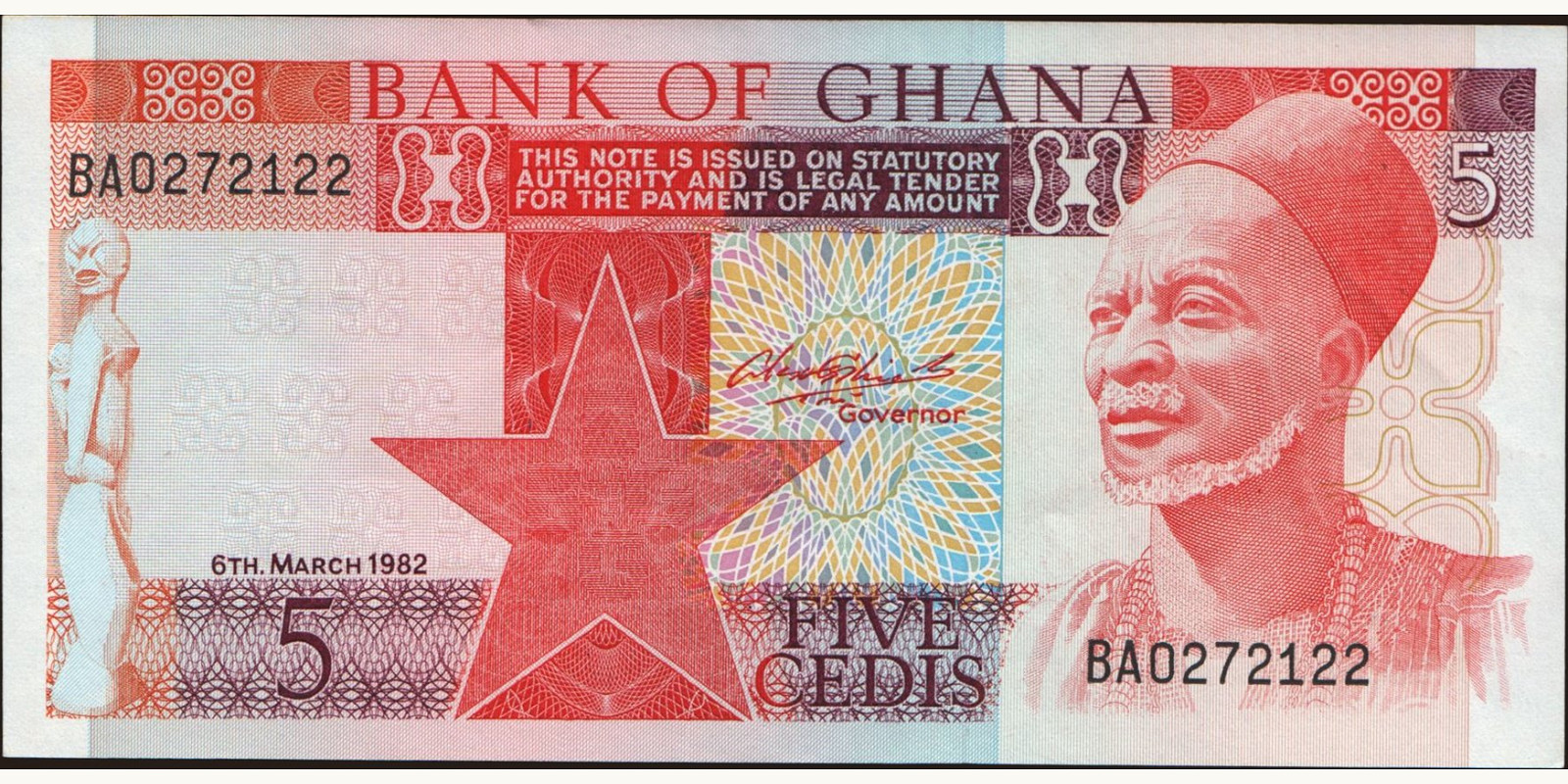 5 cedis 1982