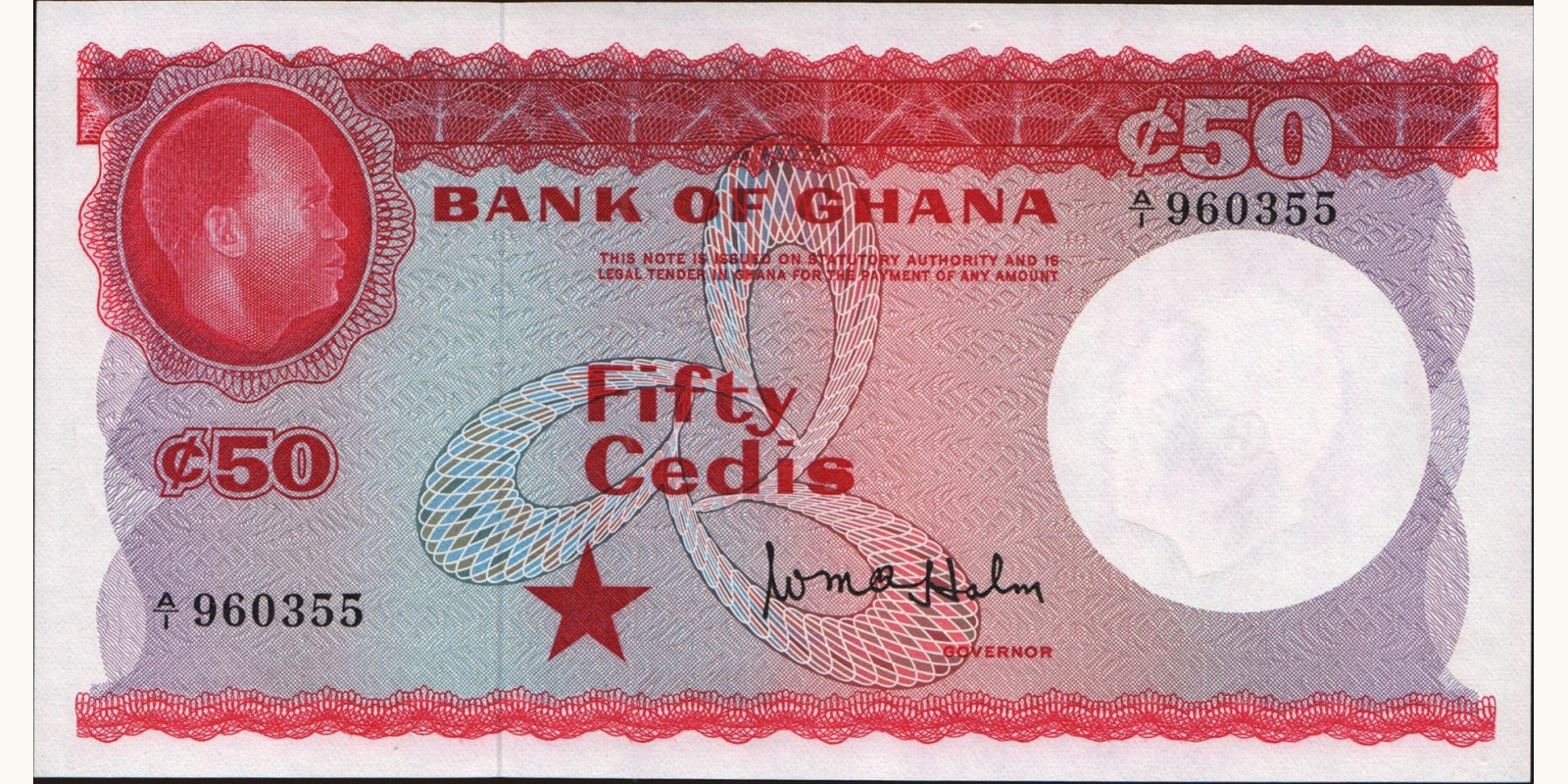50 cedis 1965
