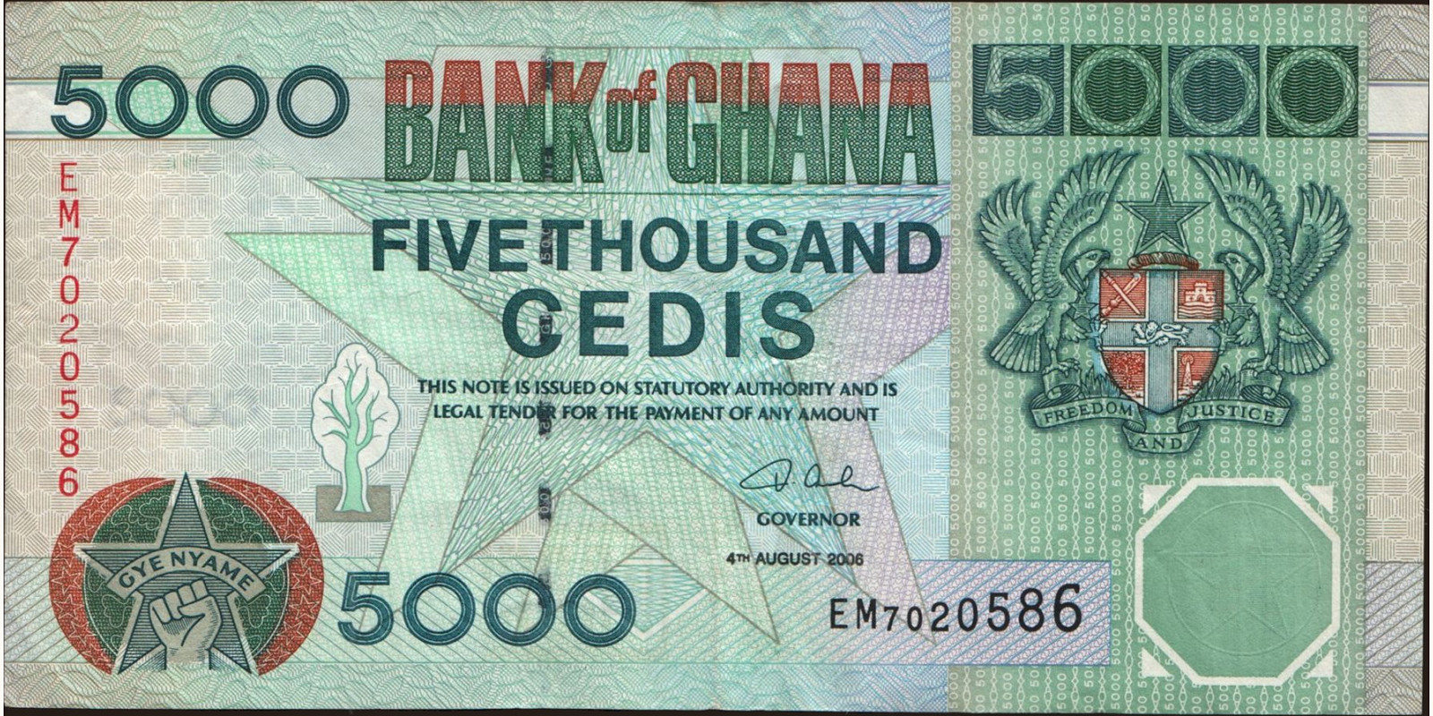 5000 cedis 2006